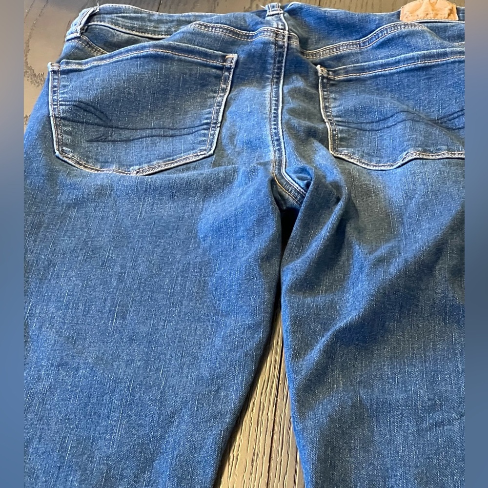 American Eagle Women’s High Rise Next Level Stretch Jeggings Size 8 Regular - Picture 5 of 11